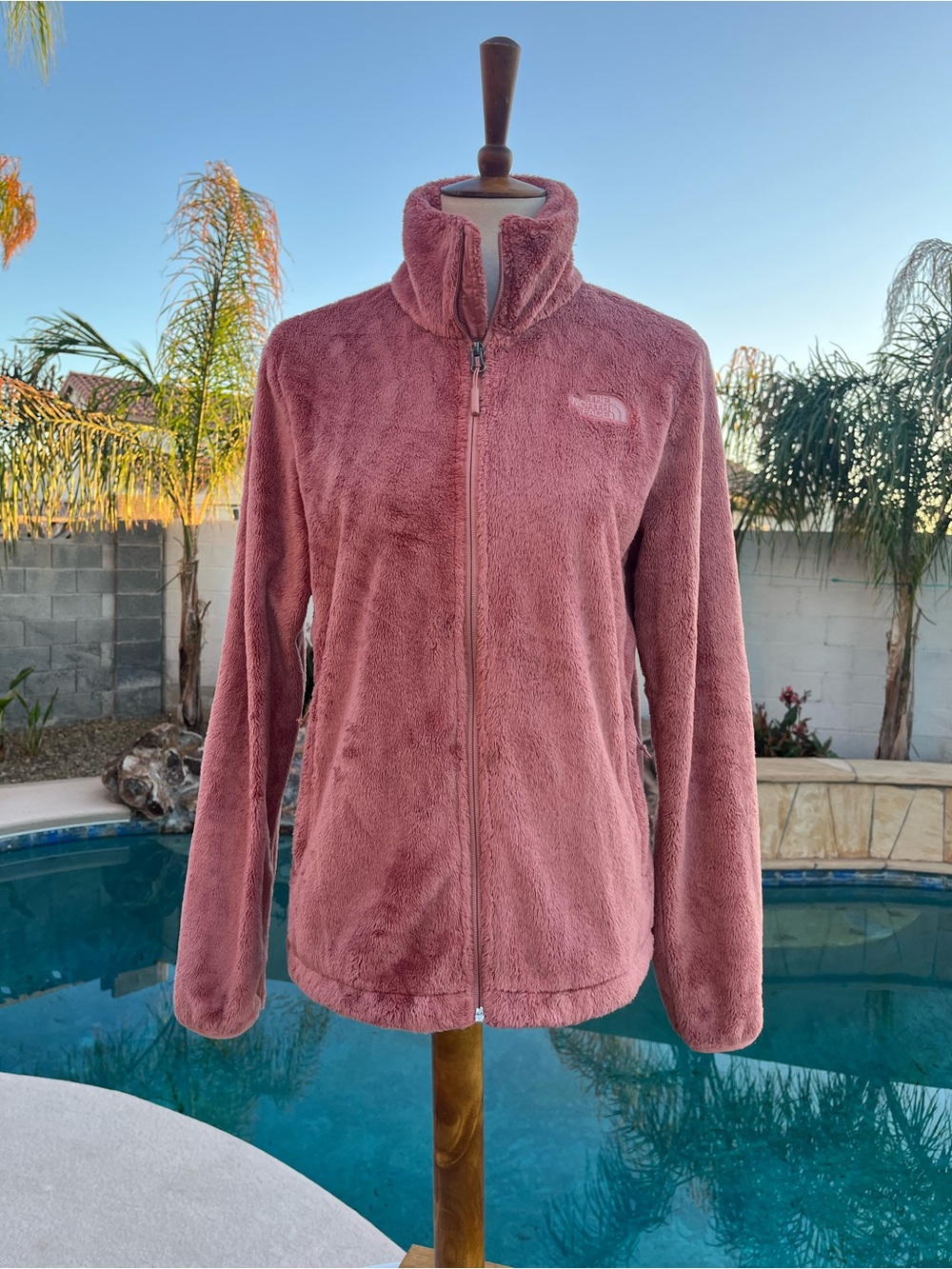 The North Face Women's Plush Full-Zip Jacket - Rose